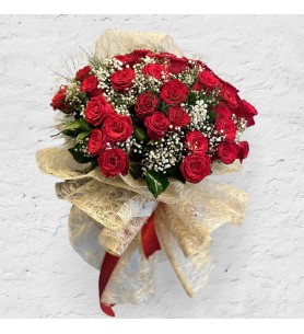 Bouquet of 35 Red Roses